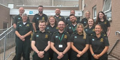 Group of new recruits who have successfully completed their clinical induction.