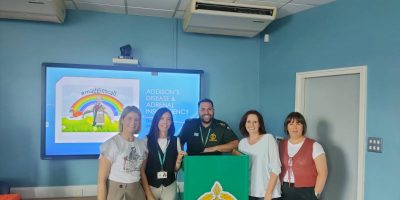 Photo of AAP students who are currently in training at NIAS HQ