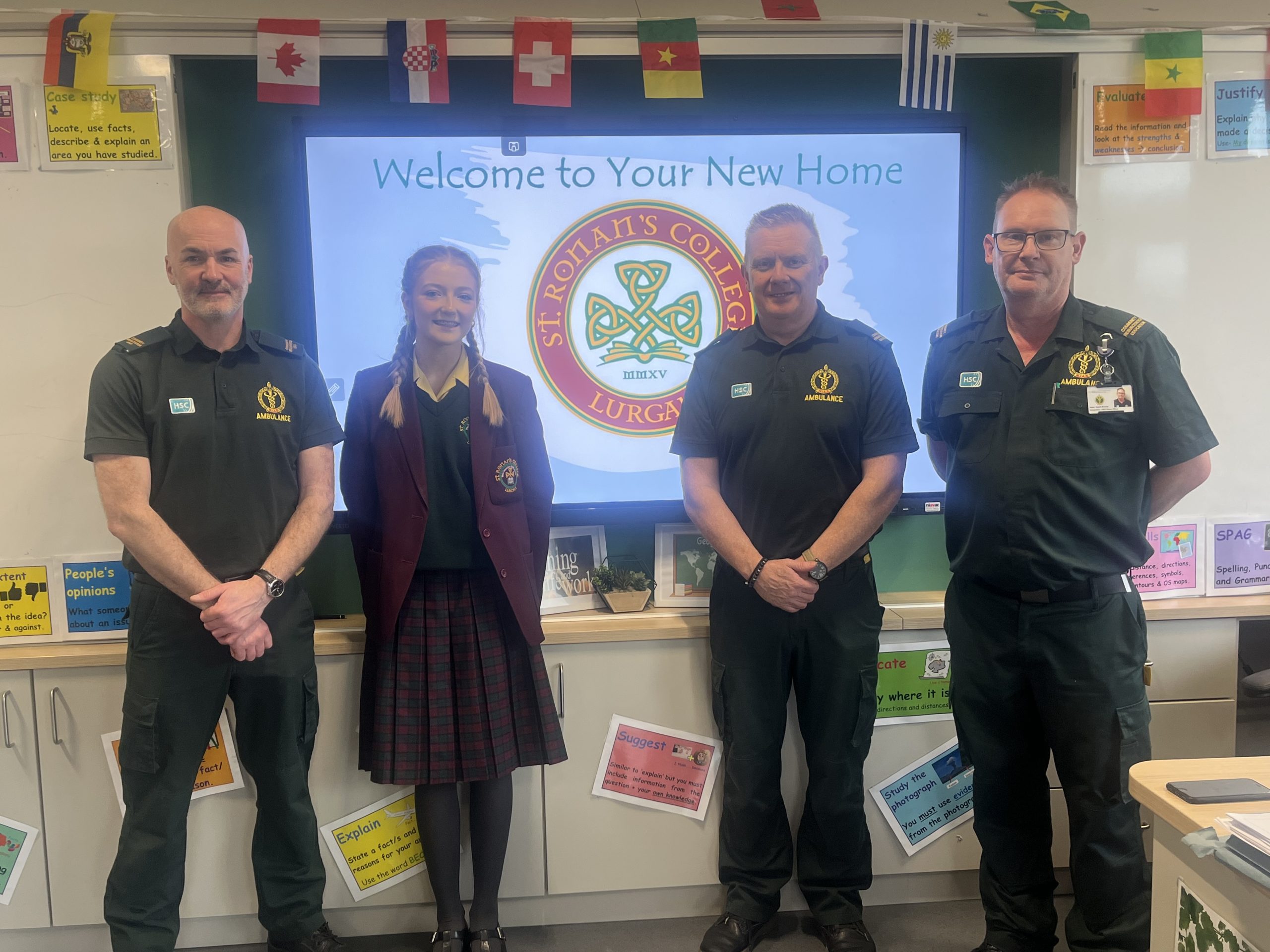 CPR Training for St. Ronan’s College, Lurgan.