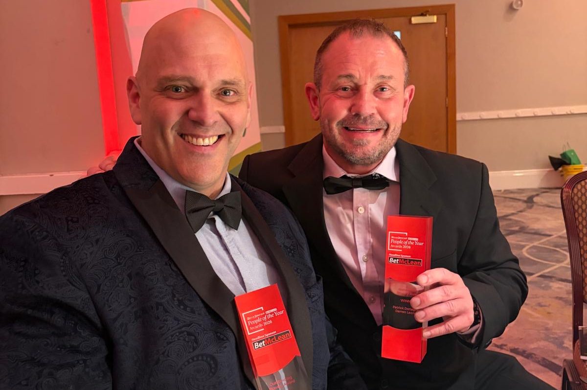 NIAS Colleagues Receive Derry Journal Bravery Award