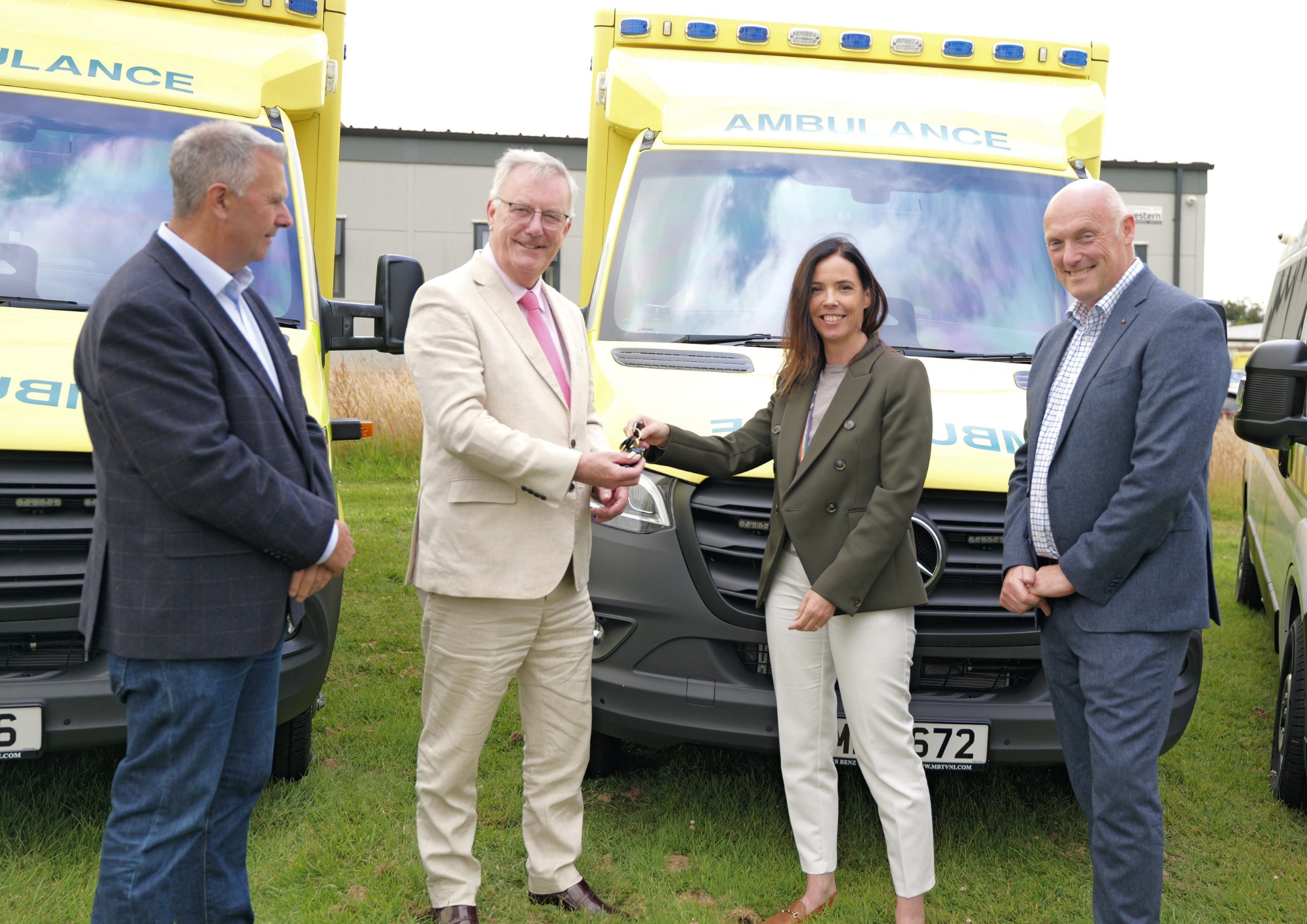 Minister launches new ambulances as NIAS invests in a modern, reliable and more sustainable fleet
