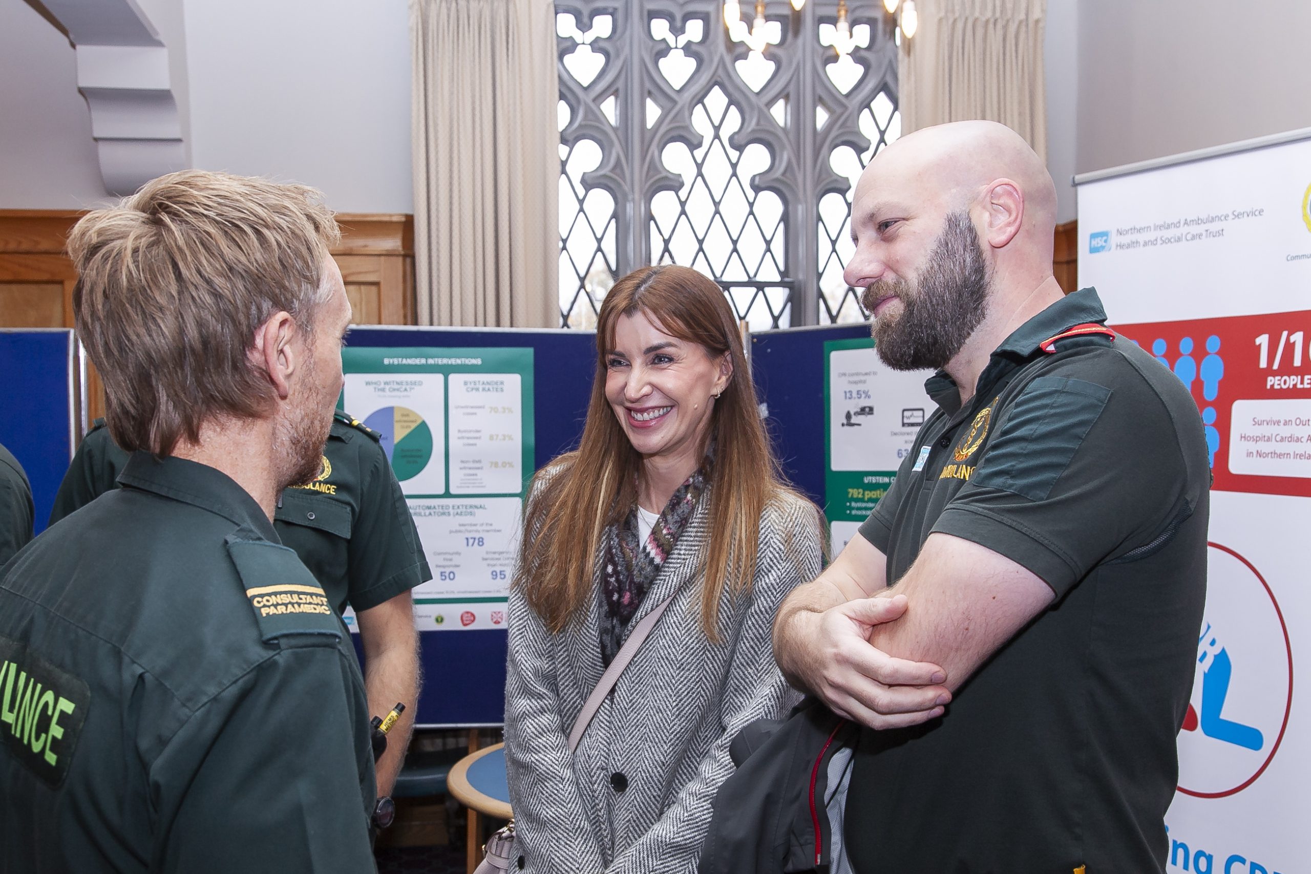 Staff at Cardiac Arrest Research launch